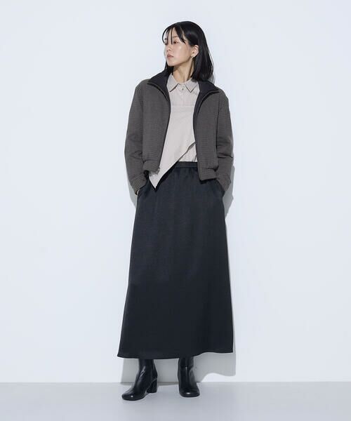 COMME CA COMFORT / コムサ・コンフォート（Lサイズ） その他アウター | 〔 TALLサイズ 〕 ドビーガンクラブチェック リバーシブルショートダウンブルゾン | 詳細18