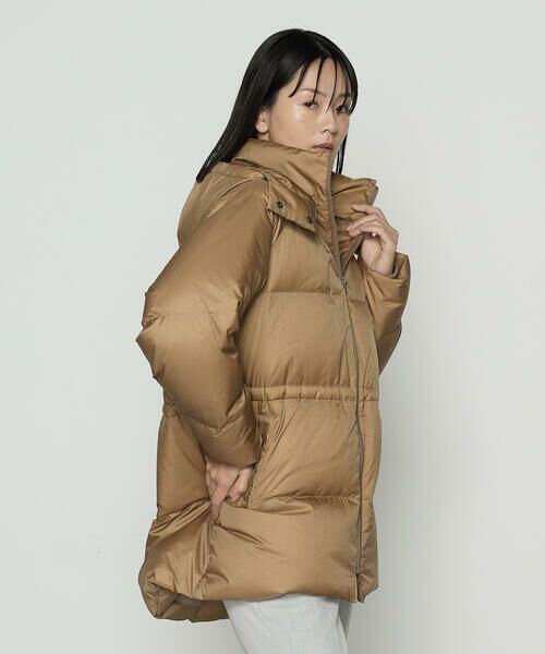 COMME CA COMFORT / コムサ・コンフォート（Lサイズ） その他アウター | 〔 TALLサイズ 〕 ライトナイロンタフタ  フード付きダウンコート | 詳細26