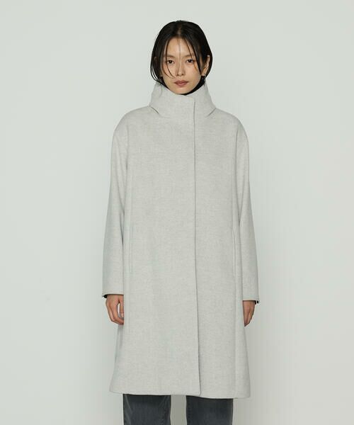 COMME CA COMFORT / コムサ・コンフォート（Lサイズ） その他アウター | 〔 TALLサイズ 〕 アンゴラウール スタンドフーデットコート | 詳細11