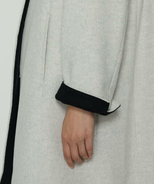 COMME CA COMFORT / コムサ・コンフォート（Lサイズ） その他アウター | 〔 TALLサイズ 〕 アンゴラウール スタンドフーデットコート | 詳細16