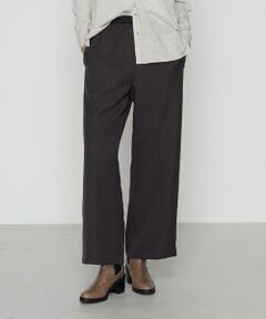 COMME CA COMFORT / コムサ・コンフォート（Lサイズ） その他パンツ | 〔 +サイズ 〕 パウダーツイルストレッチ ワイドパンツ