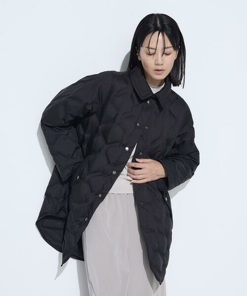 COMME CA COMFORT / コムサ・コンフォート（Lサイズ） その他アウター | 〔 +サイズ 〕 ステンカラー ダウン コート | 詳細27