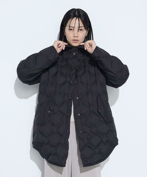 COMME CA COMFORT / コムサ・コンフォート（Lサイズ） その他アウター | 〔 +サイズ 〕 ステンカラー ダウン コート | 詳細29