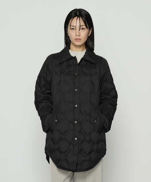 COMME CA COMFORT / コムサ・コンフォート（Lサイズ） その他アウター | 〔 +サイズ 〕 ステンカラー ダウン コート | 詳細6