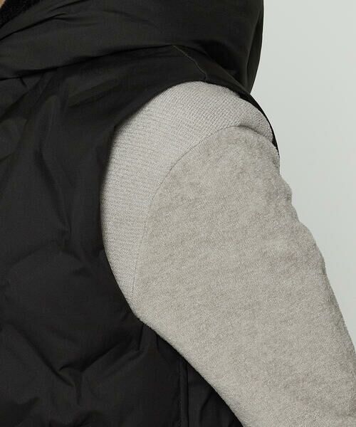 COMME CA COMFORT / コムサ・コンフォート（Lサイズ） その他アウター | 〔 +サイズ 〕 フーデッド ダウンジレ | 詳細11