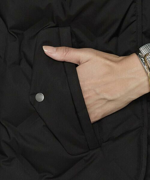 COMME CA COMFORT / コムサ・コンフォート（Lサイズ） その他アウター | 〔 +サイズ 〕 フーデッド ダウンジレ | 詳細12