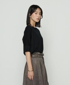 COMME CA COMFORT / コムサ・コンフォート（Lサイズ） カットソー | 〔 +サイズ 〕 リヨセル天竺 ゆったりニットソー