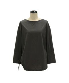 COMME CA COMFORT / コムサ・コンフォート（Lサイズ） カットソー | 〔 +サイズ 〕 80／-ポンチ ブラウス見えプルオーバー