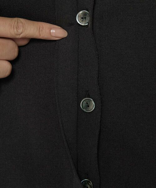 COMME CA COMFORT / コムサ・コンフォート（Lサイズ） その他アウター | 〔 +サイズ 〕 ブライトストレッチヤーン ミラノリブショートジャケット | 詳細11
