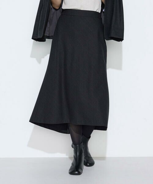 COMME CA COMFORT / コムサ・コンフォート（Lサイズ） セットアップ | 〔 TALLサイズ 〕 【セットアップ対応】トリアセウールフラノ スカート | 詳細11