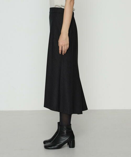 COMME CA COMFORT / コムサ・コンフォート（Lサイズ） セットアップ | 〔 TALLサイズ 〕 【セットアップ対応】トリアセウールフラノ スカート | 詳細4