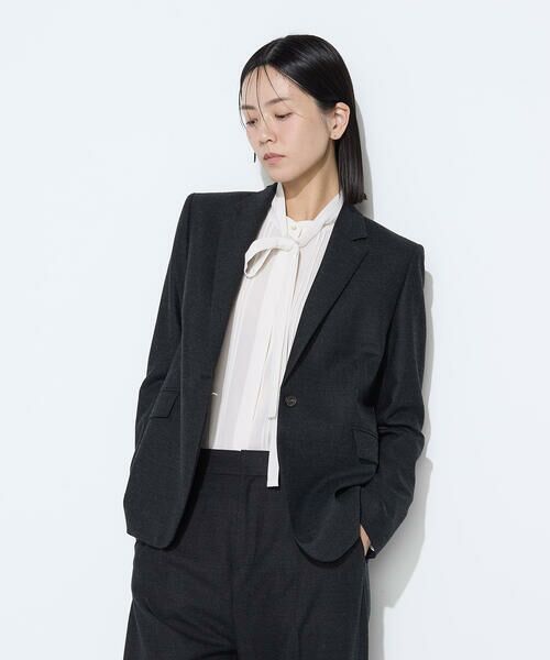 COMME CA COMFORT / コムサ・コンフォート（Lサイズ） セットアップ | 〔 TALLサイズ 〕 【セットアップ対応】トリアセウールフラノ シングルジャケット | 詳細12