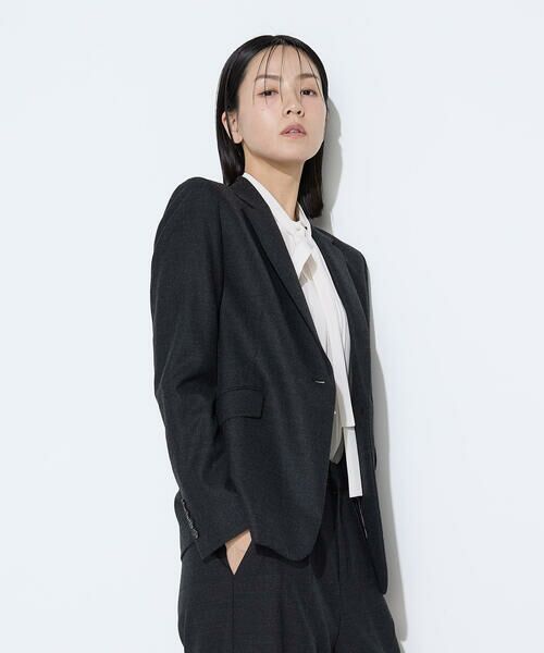 COMME CA COMFORT / コムサ・コンフォート（Lサイズ） セットアップ | 〔 TALLサイズ 〕 【セットアップ対応】トリアセウールフラノ シングルジャケット | 詳細14