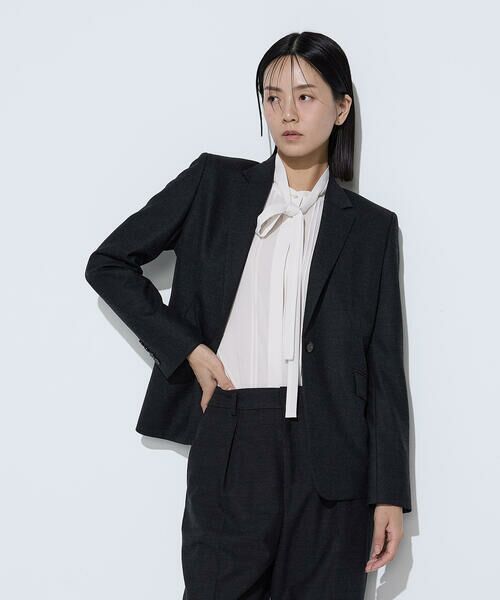 COMME CA COMFORT / コムサ・コンフォート（Lサイズ） セットアップ | 〔 TALLサイズ 〕 【セットアップ対応】トリアセウールフラノ シングルジャケット | 詳細15