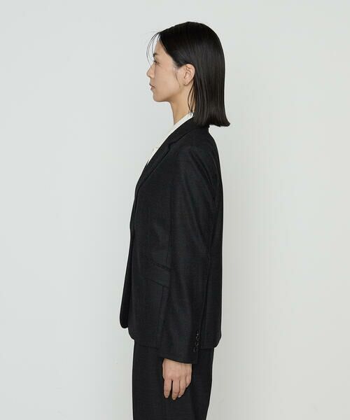 COMME CA COMFORT / コムサ・コンフォート（Lサイズ） セットアップ | 〔 TALLサイズ 〕 【セットアップ対応】トリアセウールフラノ シングルジャケット | 詳細2