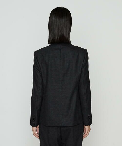 COMME CA COMFORT / コムサ・コンフォート（Lサイズ） セットアップ | 〔 TALLサイズ 〕 【セットアップ対応】トリアセウールフラノ シングルジャケット | 詳細3