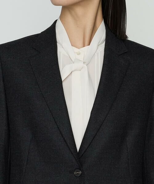 COMME CA COMFORT / コムサ・コンフォート（Lサイズ） セットアップ | 〔 TALLサイズ 〕 【セットアップ対応】トリアセウールフラノ シングルジャケット | 詳細4