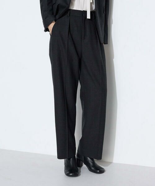 COMME CA COMFORT / コムサ・コンフォート(Lサイズ) セットアップ | 〔 TALLサイズ 〕 【セットアップ対応】トリアセウールフラノ ワイドパンツ | 詳細10