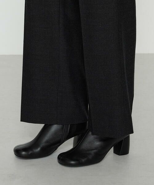 COMME CA COMFORT / コムサ・コンフォート(Lサイズ) セットアップ | 〔 TALLサイズ 〕 【セットアップ対応】トリアセウールフラノ ワイドパンツ | 詳細6