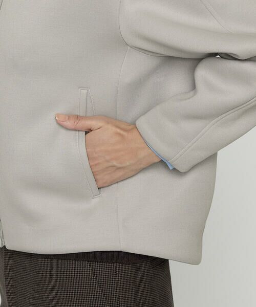 COMME CA COMFORT / コムサ・コンフォート（Lサイズ） ブルゾン | 〔 TALLサイズ 〕 ダブルエアーダンボール ノーカラーブルゾン | 詳細8