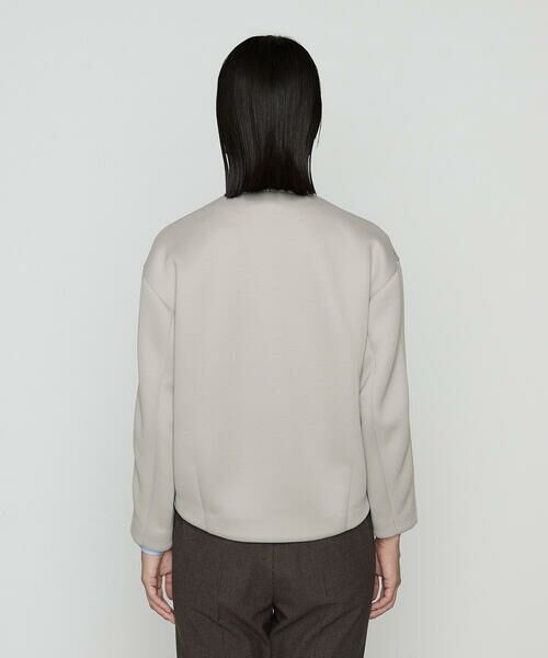 COMME CA COMFORT / コムサ・コンフォート（Lサイズ） ブルゾン | 〔 TALLサイズ 〕 ダブルエアーダンボール ノーカラーブルゾン | 詳細5