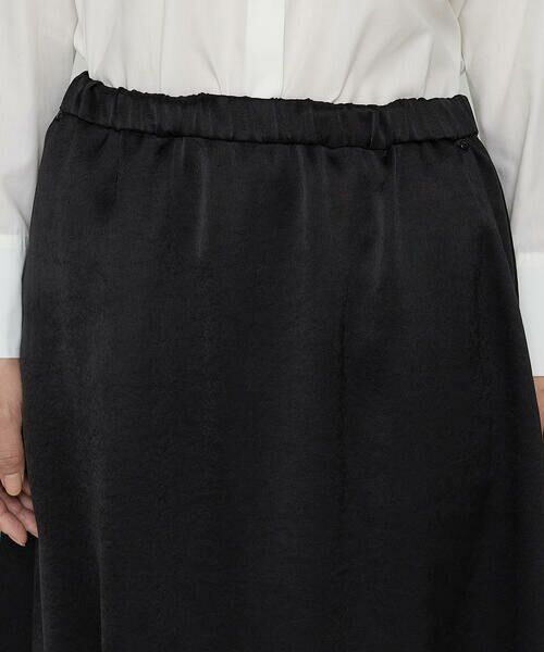 COMME CA COMFORT / コムサ・コンフォート（Lサイズ） ロング・マキシ丈スカート | 〔 TALLサイズ 〕 ビンテージダブルサテン スカート | 詳細10