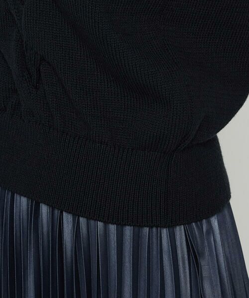 COMME CA COMFORT / コムサ・コンフォート（Lサイズ） ニット・セーター | 〔 TALLサイズ 〕 コットンポリエステルリリヤーン ニットベスト | 詳細10