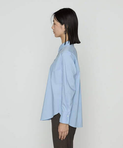 COMME CA COMFORT / コムサ・コンフォート（Lサイズ） シャツ・ブラウス | 〔 TALLサイズ 〕 コットンナイロンシャンブレー カーチフ付きシャツ | 詳細21