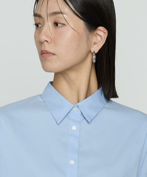 COMME CA COMFORT / コムサ・コンフォート（Lサイズ） シャツ・ブラウス | 〔 TALLサイズ 〕 コットンナイロンシャンブレー カーチフ付きシャツ | 詳細23