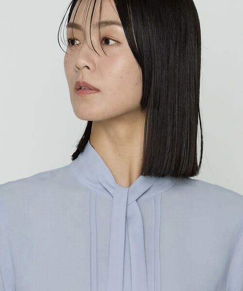 COMME CA COMFORT / コムサ・コンフォート（Lサイズ） シャツ・ブラウス | 〔 TALLサイズ 〕 フィネスボイル ボウタイシャツ | 詳細19