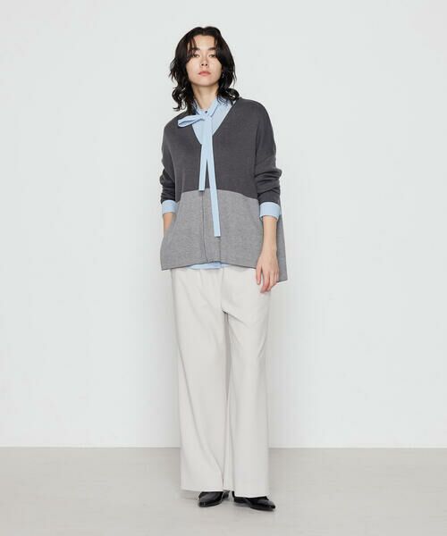 COMME CA COMFORT / コムサ・コンフォート（Lサイズ） シャツ・ブラウス | 〔 TALLサイズ 〕 フィネスボイル ボウタイシャツ | 詳細14