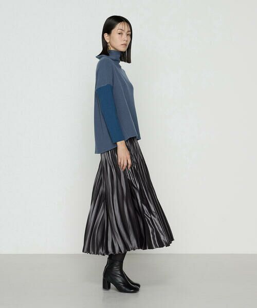 COMME CA COMFORT / コムサ・コンフォート（Lサイズ） カットソー | 〔 TALLサイズ 〕 ウールブークレー  ボトルネックプルオーバー | 詳細27