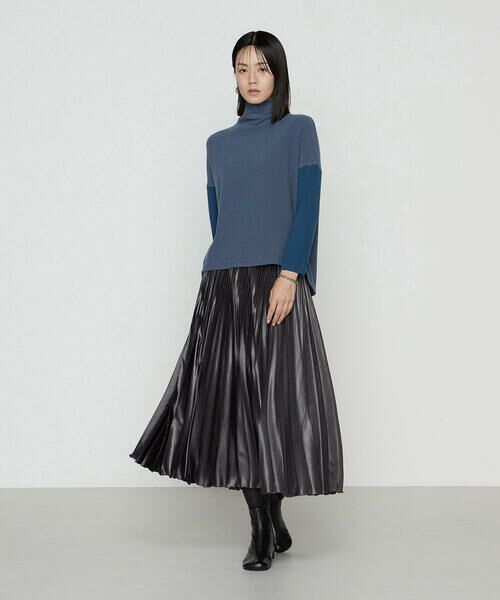 COMME CA COMFORT / コムサ・コンフォート（Lサイズ） カットソー | 〔 TALLサイズ 〕 ウールブークレー  ボトルネックプルオーバー | 詳細28