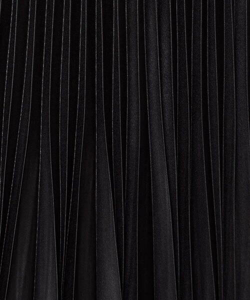 COMME CA COMFORT / コムサ・コンフォート（Lサイズ） ロング・マキシ丈スカート | 〔 TALLサイズ 〕 サテンチンツ コンビネーションプリーツスカート | 詳細4