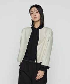 COMME CA COMFORT / コムサ・コンフォート（Lサイズ） セットアップ | 〔 TALLサイズ 〕 【セットアップ対応】ストレッチフラノノーカラージャケット