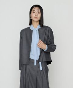 COMME CA COMFORT / コムサ・コンフォート（Lサイズ） セットアップ | 〔 TALLサイズ 〕 【セットアップ対応】ストレッチフラノノーカラージャケット