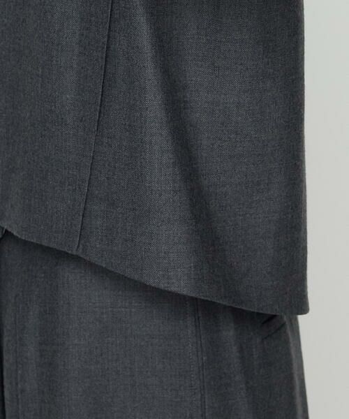 COMME CA COMFORT / コムサ・コンフォート（Lサイズ） セットアップ | 〔 TALLサイズ 〕 【セットアップ対応】ストレッチフラノノーカラージャケット | 詳細21