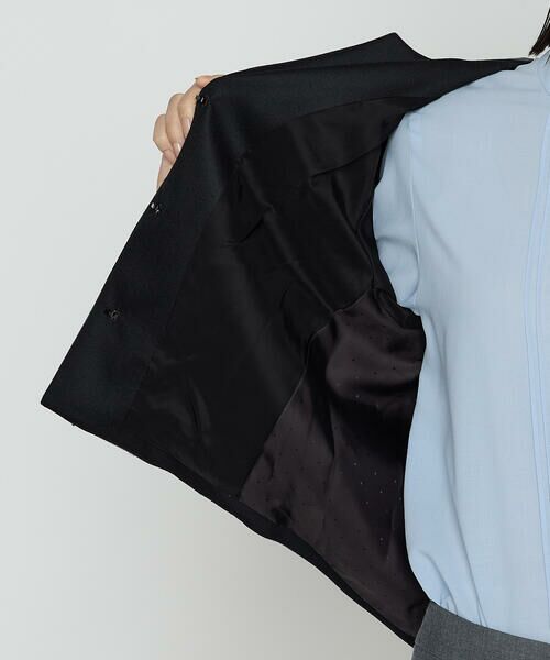 COMME CA COMFORT / コムサ・コンフォート（Lサイズ） セットアップ | 〔 TALLサイズ 〕 【セットアップ対応】ストレッチフラノノーカラージャケット | 詳細22