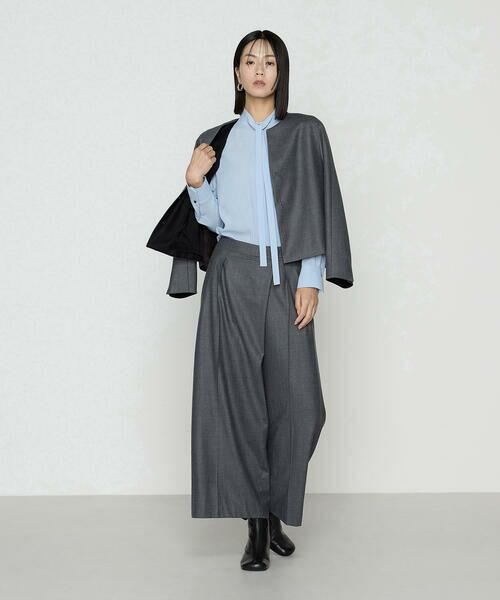 COMME CA COMFORT / コムサ・コンフォート（Lサイズ） セットアップ | 〔 TALLサイズ 〕 【セットアップ対応】ストレッチフラノノーカラージャケット | 詳細11