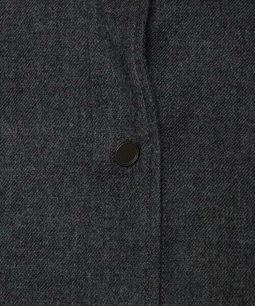 COMME CA COMFORT / コムサ・コンフォート（Lサイズ） ロング・マキシ丈ワンピース | 〔 TALLサイズ 〕 ストレッチウールサキソニー ドレス | 詳細13