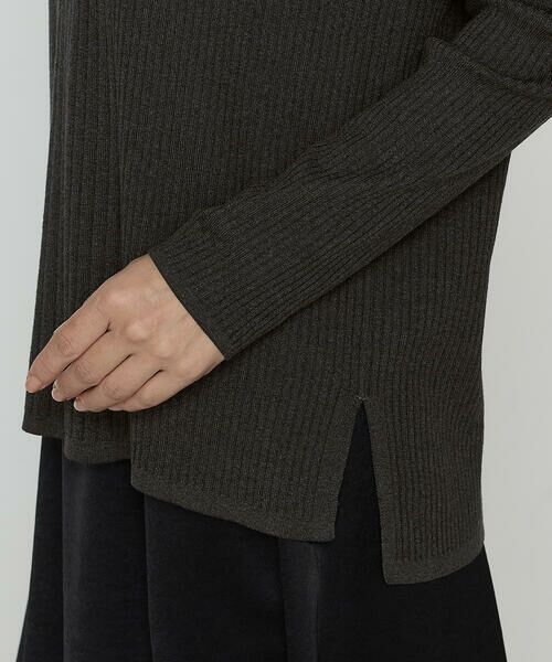 COMME CA COMFORT / コムサ・コンフォート（Lサイズ） ニット・セーター | 〔 TALLサイズ 〕 シルクコットン ベーシックニットプルオーバー | 詳細9