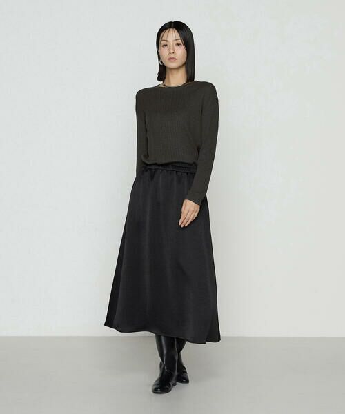 COMME CA COMFORT / コムサ・コンフォート（Lサイズ） ニット・セーター | 〔 TALLサイズ 〕 シルクコットン ベーシックニットプルオーバー | 詳細3