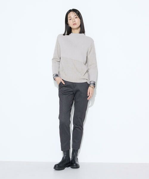 COMME CA COMFORT / コムサ・コンフォート（Lサイズ） その他パンツ | 〔 +サイズ 〕 ハイテンション裏起毛 あったかパンツ | 詳細8