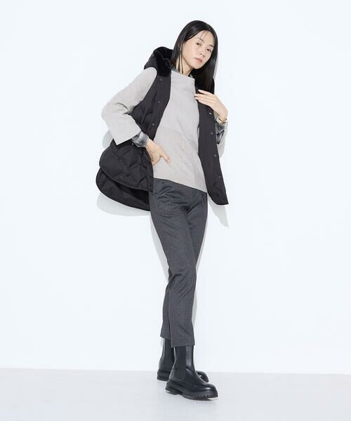 COMME CA COMFORT / コムサ・コンフォート（Lサイズ） その他パンツ | 〔 +サイズ 〕 ハイテンション裏起毛 あったかパンツ | 詳細9