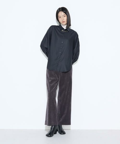 COMME CA COMFORT / コムサ・コンフォート（Lサイズ） その他パンツ | 〔 +サイズ 〕 コーデュロイ ワイドパンツ | 詳細8