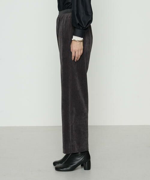 COMME CA COMFORT / コムサ・コンフォート（Lサイズ） その他パンツ | 〔 +サイズ 〕 コーデュロイ ワイドパンツ | 詳細2