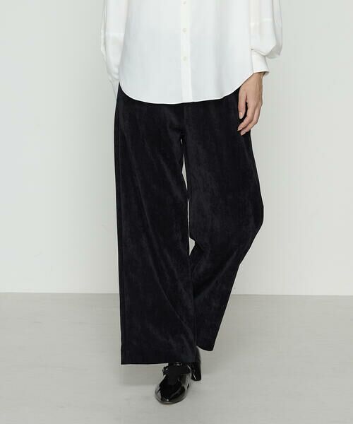 COMME CA COMFORT / コムサ・コンフォート（Lサイズ） その他パンツ | 〔 +サイズ 〕 コーデュロイ ワイドパンツ | 詳細11