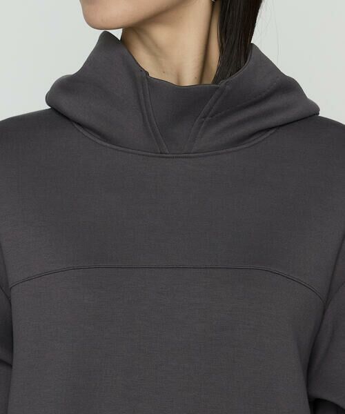 COMME CA COMFORT / コムサ・コンフォート（Lサイズ） カットソー | 〔 +サイズ 〕 レーヨンミックスダンボール フーディプルオーバー | 詳細7