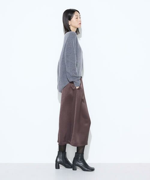 COMME CA COMFORT / コムサ・コンフォート（Lサイズ） ニット・セーター | 〔 +サイズ 〕 ウールタムヤーン  マシュマロニット | 詳細5