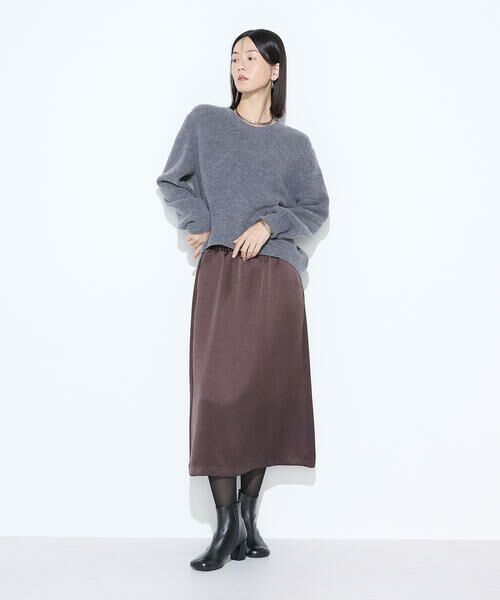 COMME CA COMFORT / コムサ・コンフォート（Lサイズ） ニット・セーター | 〔 +サイズ 〕 ウールタムヤーン  マシュマロニット | 詳細6